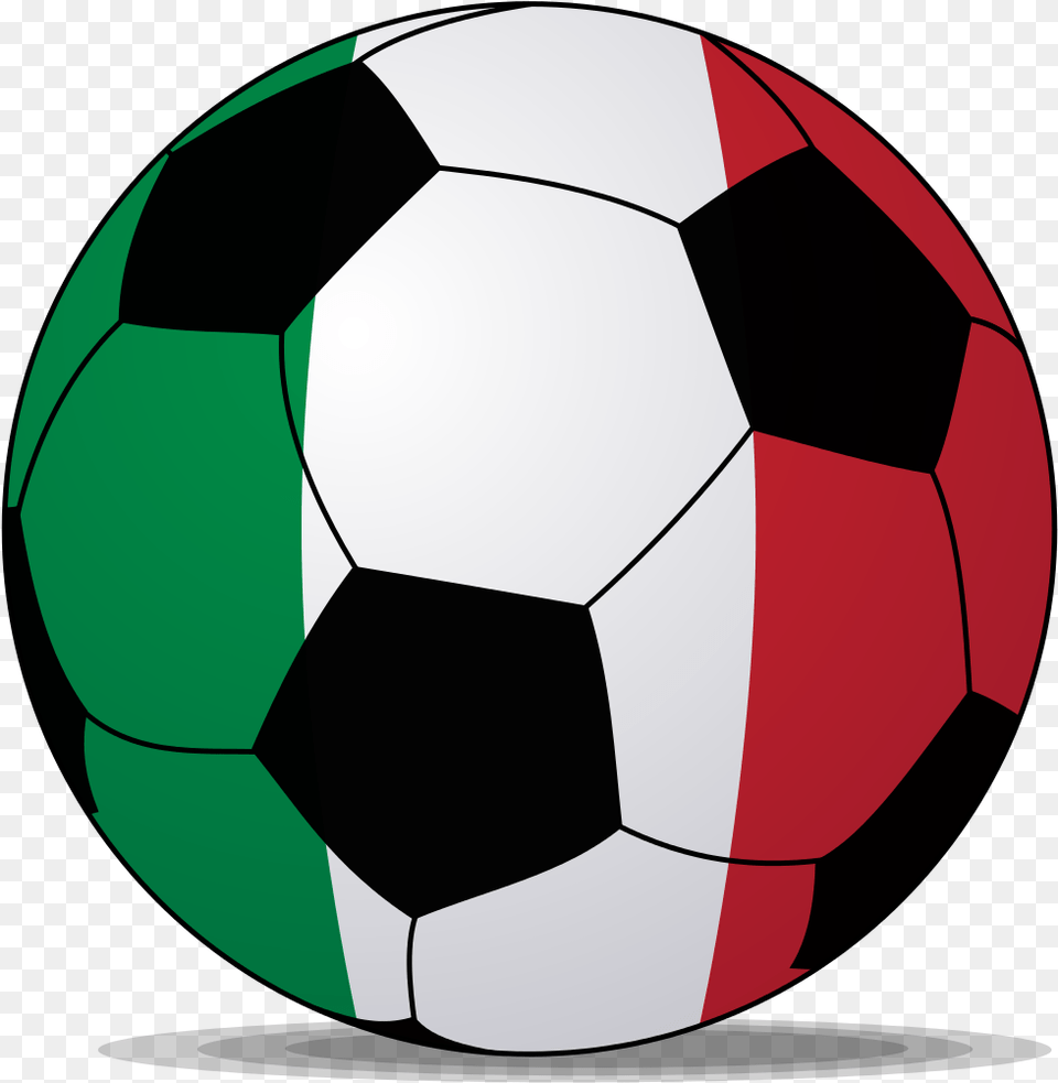 File Soccerball Italy Svg Italy Soccer Ball Soccer Balls Cartoon Transparent, Football, Soccer Ball, Sport Png Image