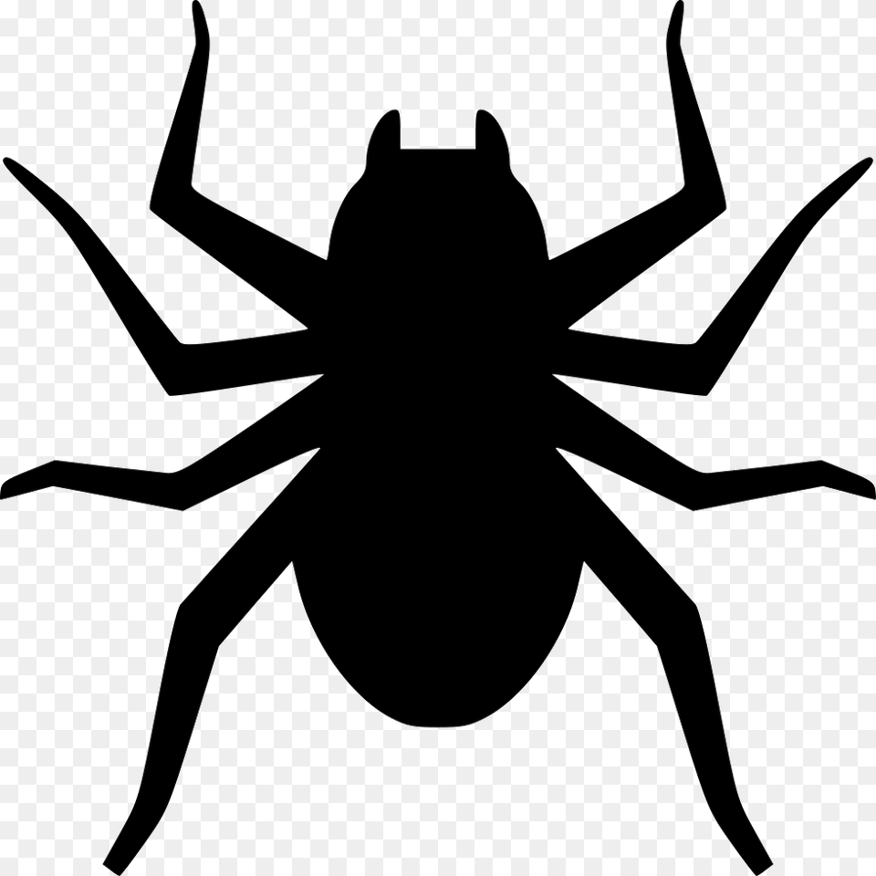 File Spider Icon, Silhouette, Bow, Stencil, Weapon Png Image