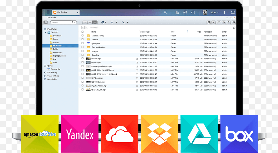 File Station Adds Integration With Cloud Services Box Net, Computer, Electronics, Computer Hardware, Hardware Free Png Download