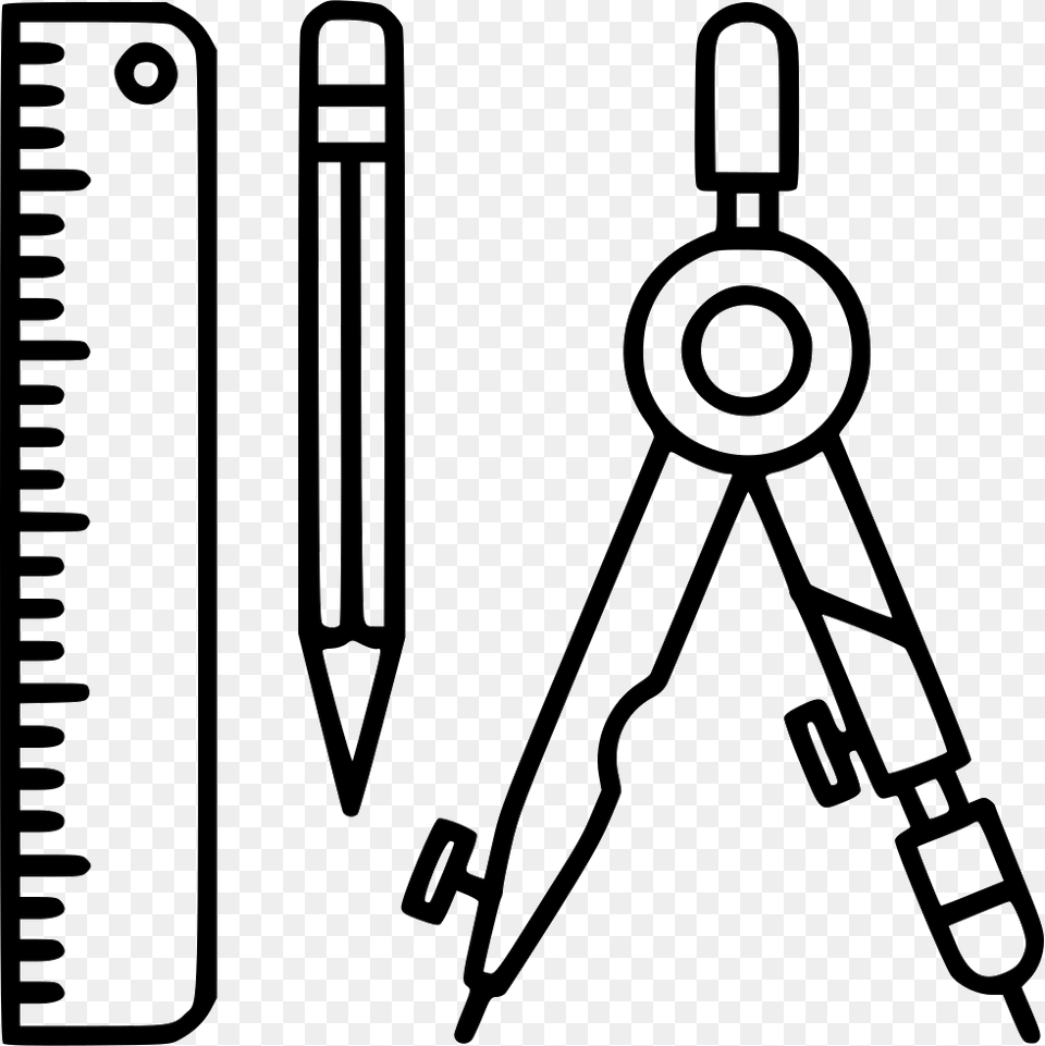 File Stationery Icon Icon, Compass Math, Device, Grass, Lawn Free Png Download