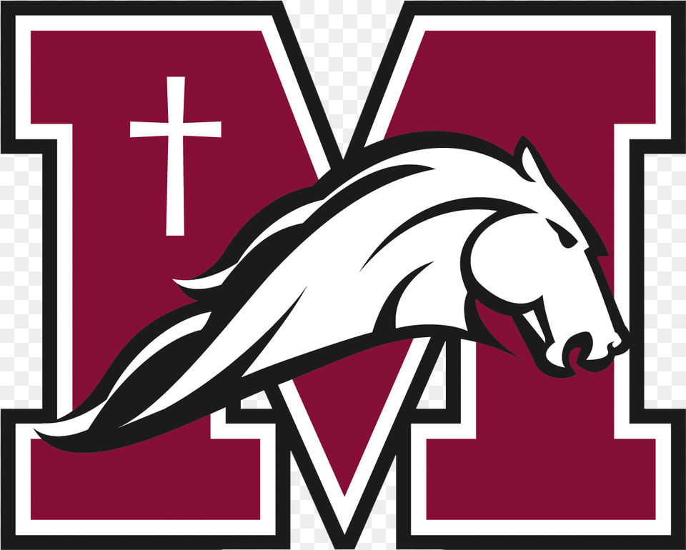 File Stmlogonew Saint Michael Catholic High School, Logo, Symbol, Cross, Animal Png