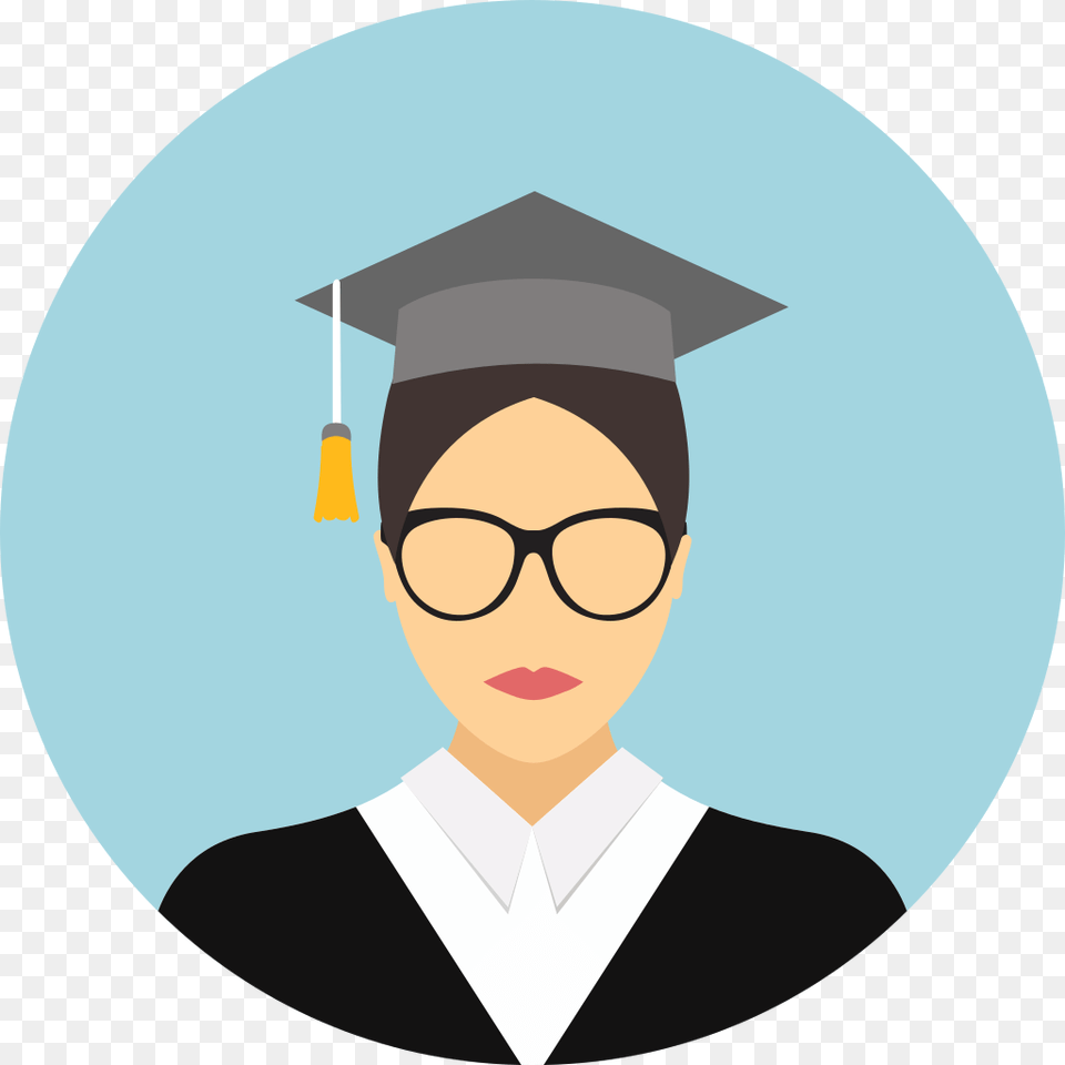 File Student Icon Svg Transparent Background Student Graduate Icon, Person, People, Graduation, Adult Free Png