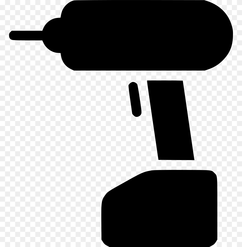 File Svg, Device, Power Drill, Tool Free Png Download