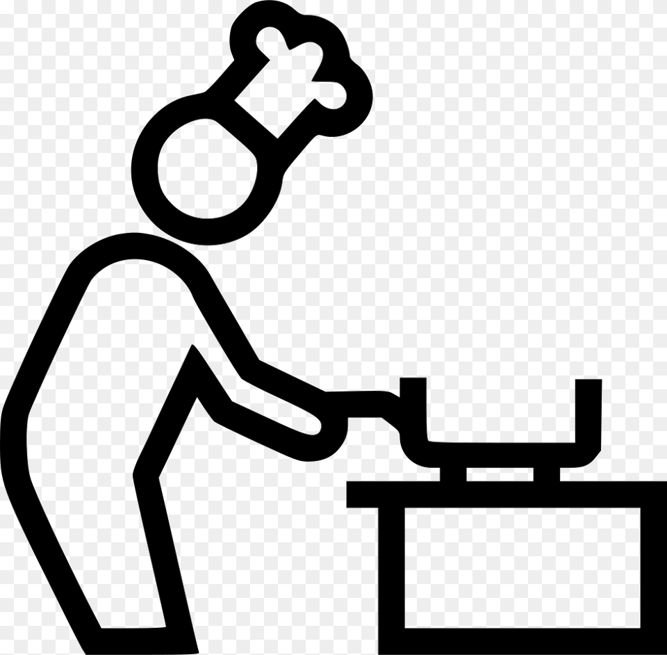 File Svg, Stencil, Person, Washing Free Png