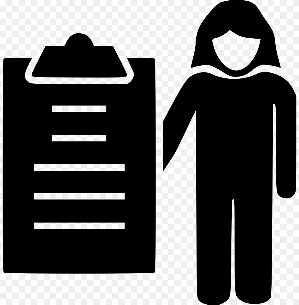 File Svg, Stencil, Adult, Person, Female Free Png