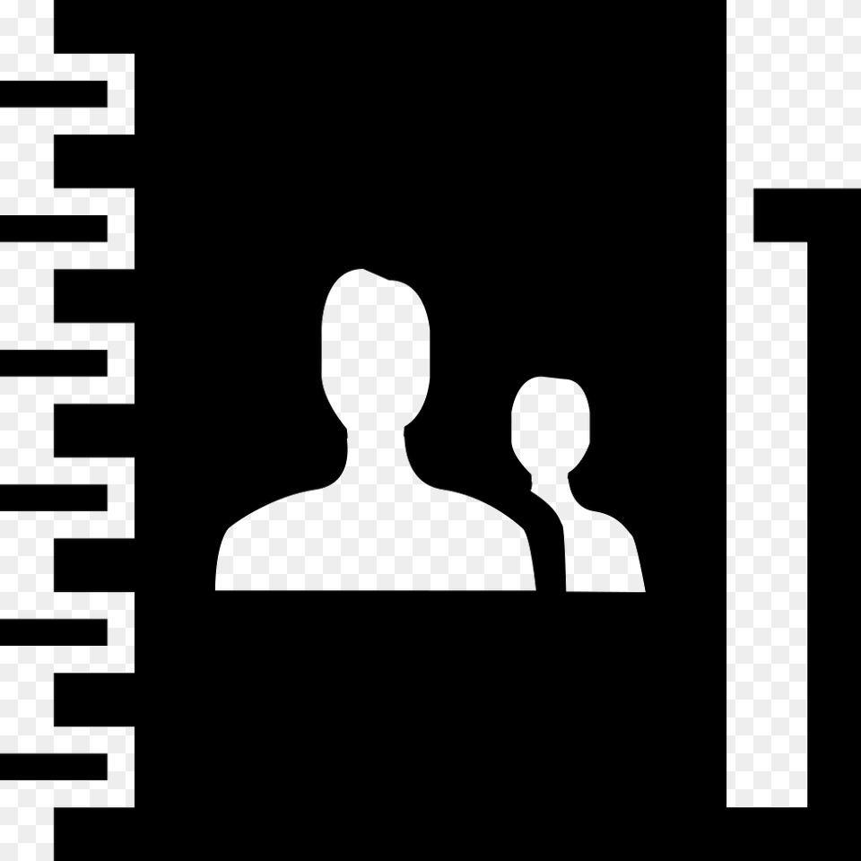 File Svg, Stencil, Crowd, Person, Audience Free Png