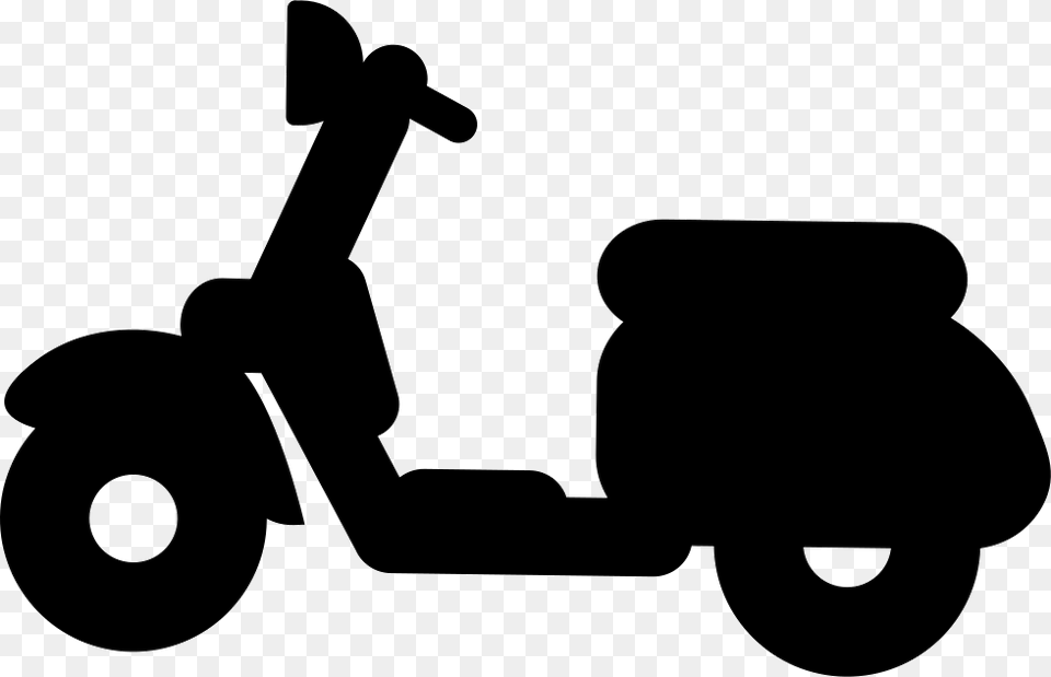 File Svg, Vehicle, Transportation, Scooter, Motorcycle Free Png Download