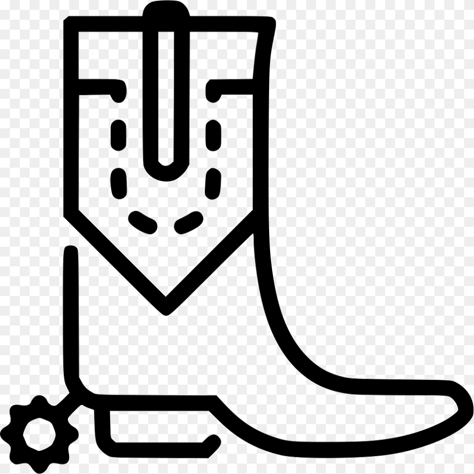File Svg, Boot, Clothing, Footwear, Cowboy Boot Png