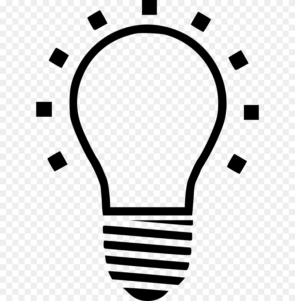 File Svg, Light, Lightbulb, Smoke Pipe Png