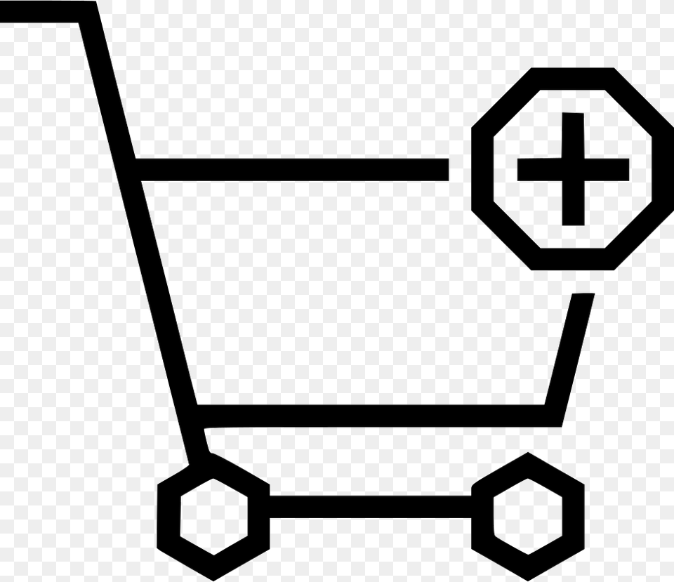 File Svg, Stencil, Symbol, Shopping Cart Png