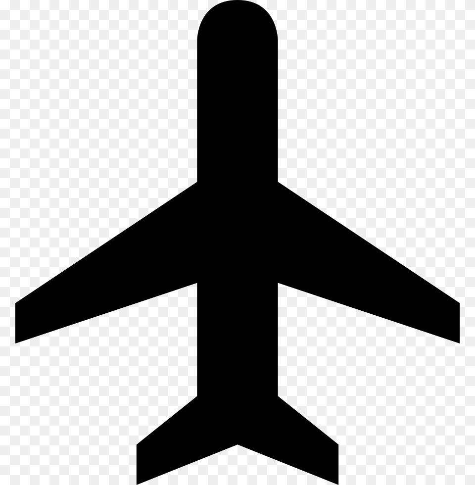 File Svg Airplane Mode Icon, Ammunition, Missile, Weapon, Cross Free Png Download