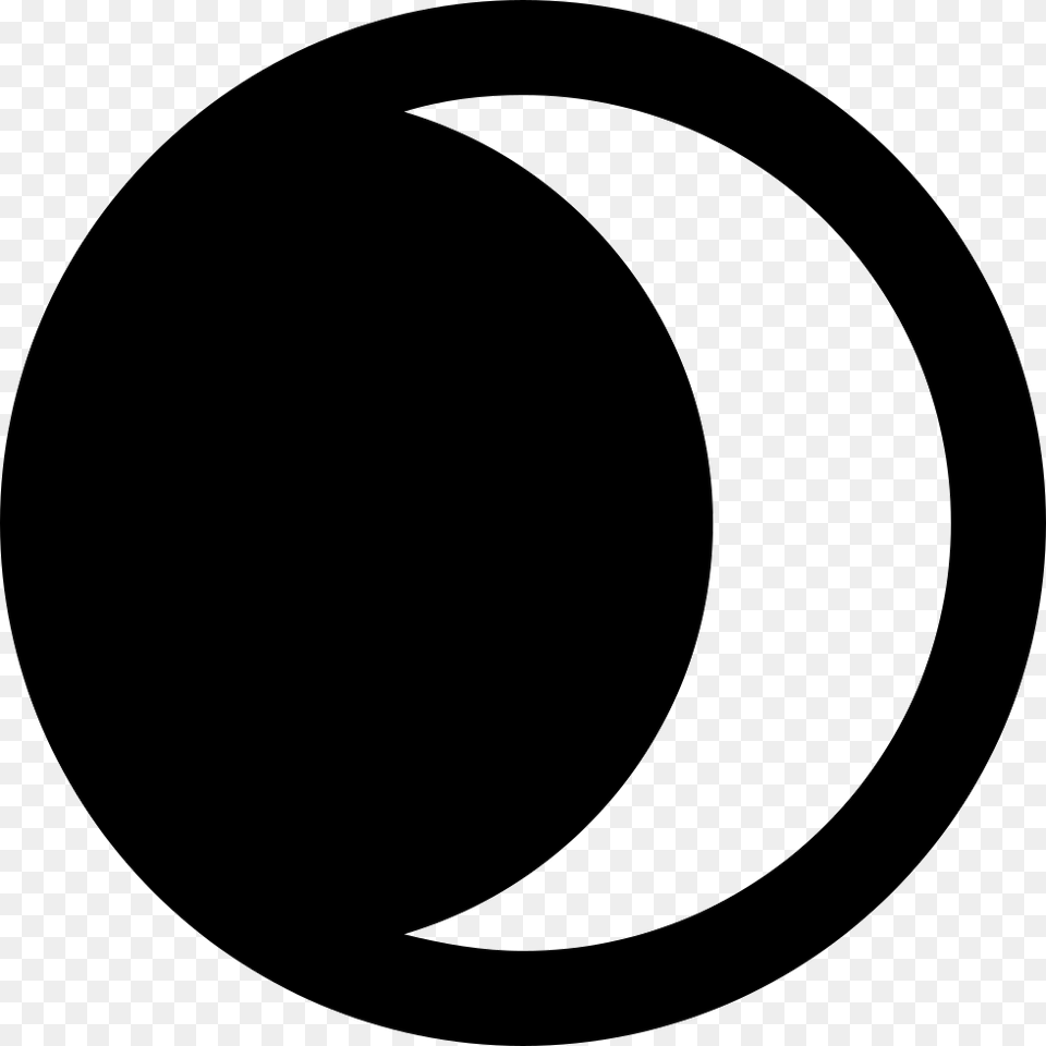File Svg Black Circle, Astronomy, Moon, Nature, Night Free Png Download