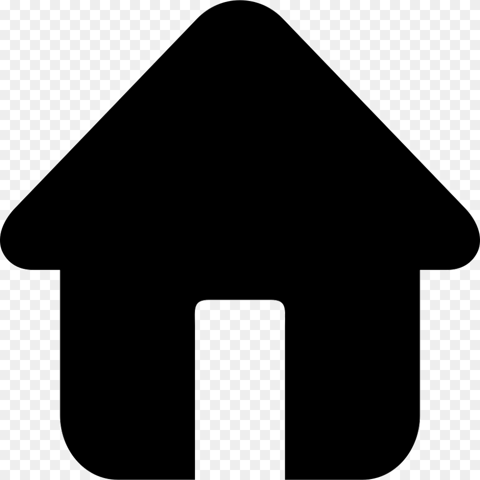File Svg Black House Icon, Symbol Free Transparent Png