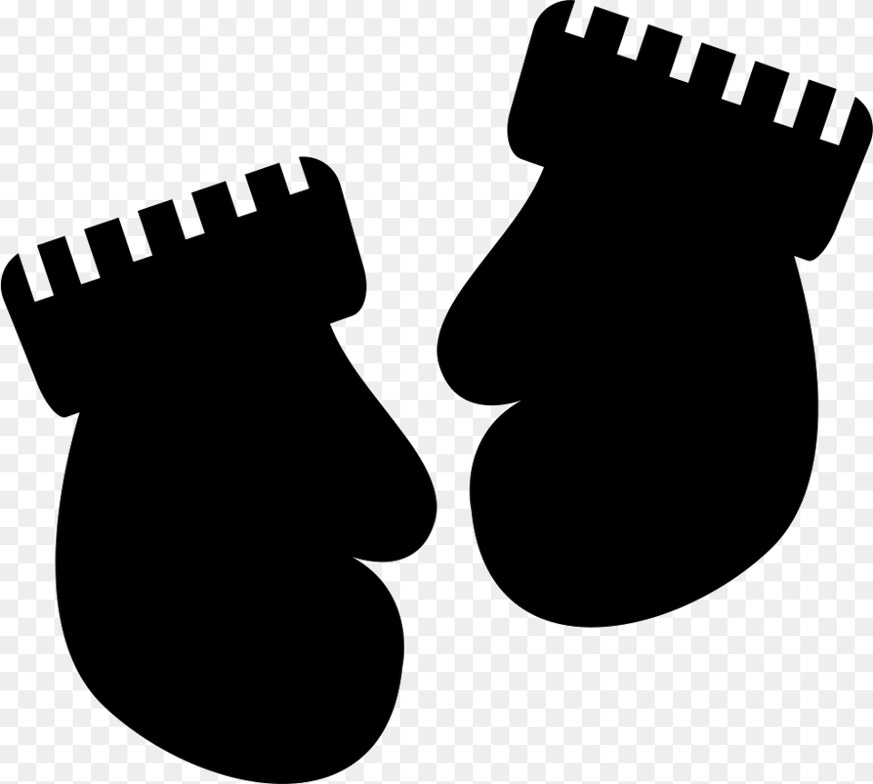 File Svg Black Mittens Clipart, Stencil, Silhouette, Ammunition, Grenade Free Png