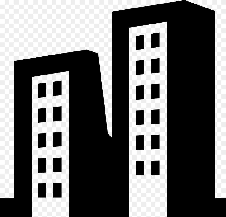 File Svg Business, Architecture, Building, City, Condo Free Png Download