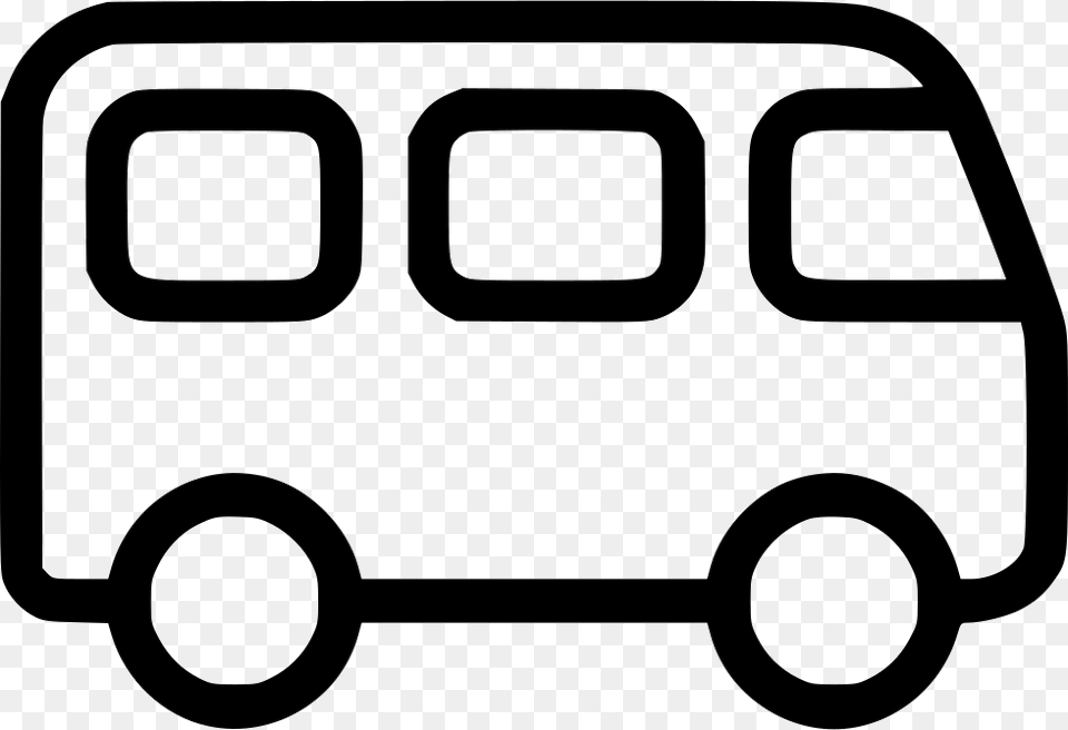 File Svg Car Icon Svg, Bus, Van, Transportation, Minibus Free Png Download