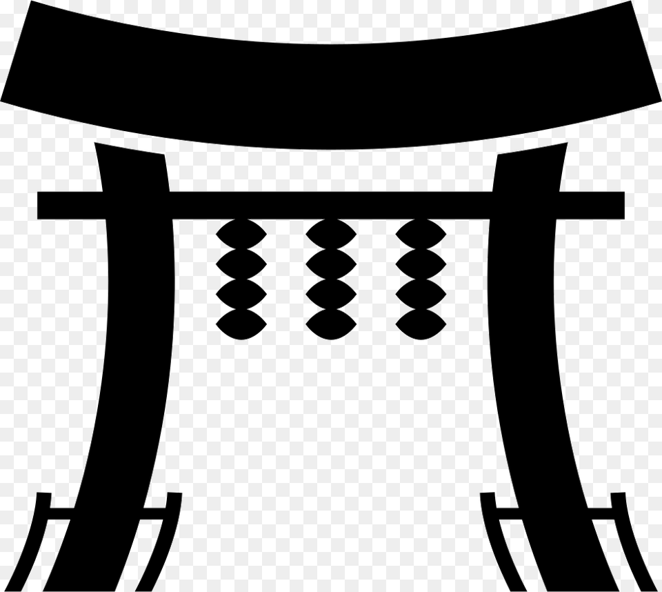 File Svg Chinese Temple Logo, Gate, Torii, Clothing, T-shirt Free Transparent Png