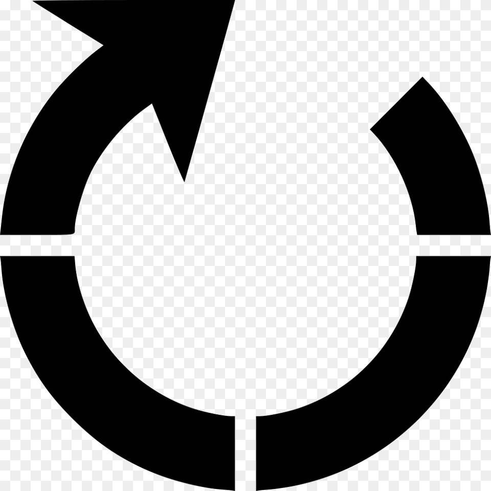 File Svg Circle Loading Gif Symbol, Stencil, Recycling Symbol Free Transparent Png