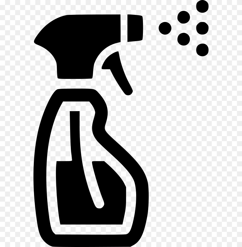 File Svg Cleaning Spray Bottle, Stencil, Smoke Pipe, Can, Spray Can Free Png Download