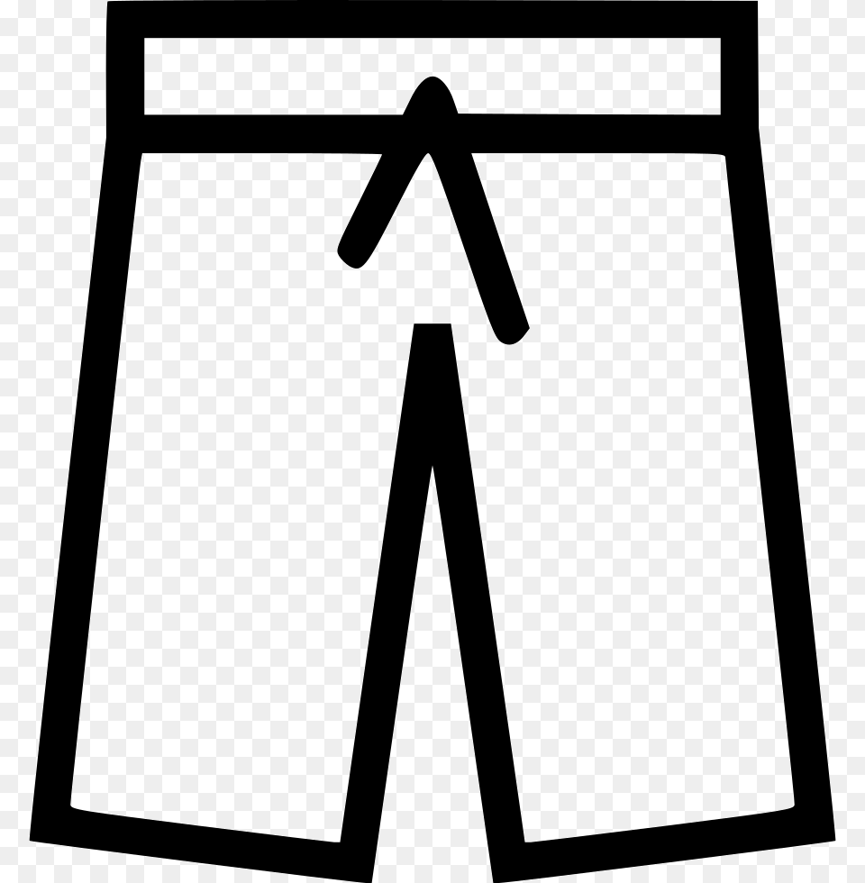 File Svg Clip Art, Clothing, Shorts, Blackboard Free Png