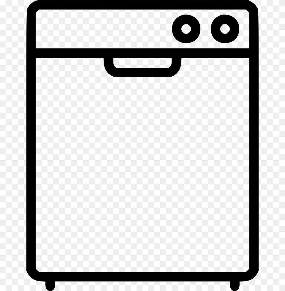 File Svg Clipboard Clipart Black And White, Device, Appliance, Electrical Device, Dishwasher Png
