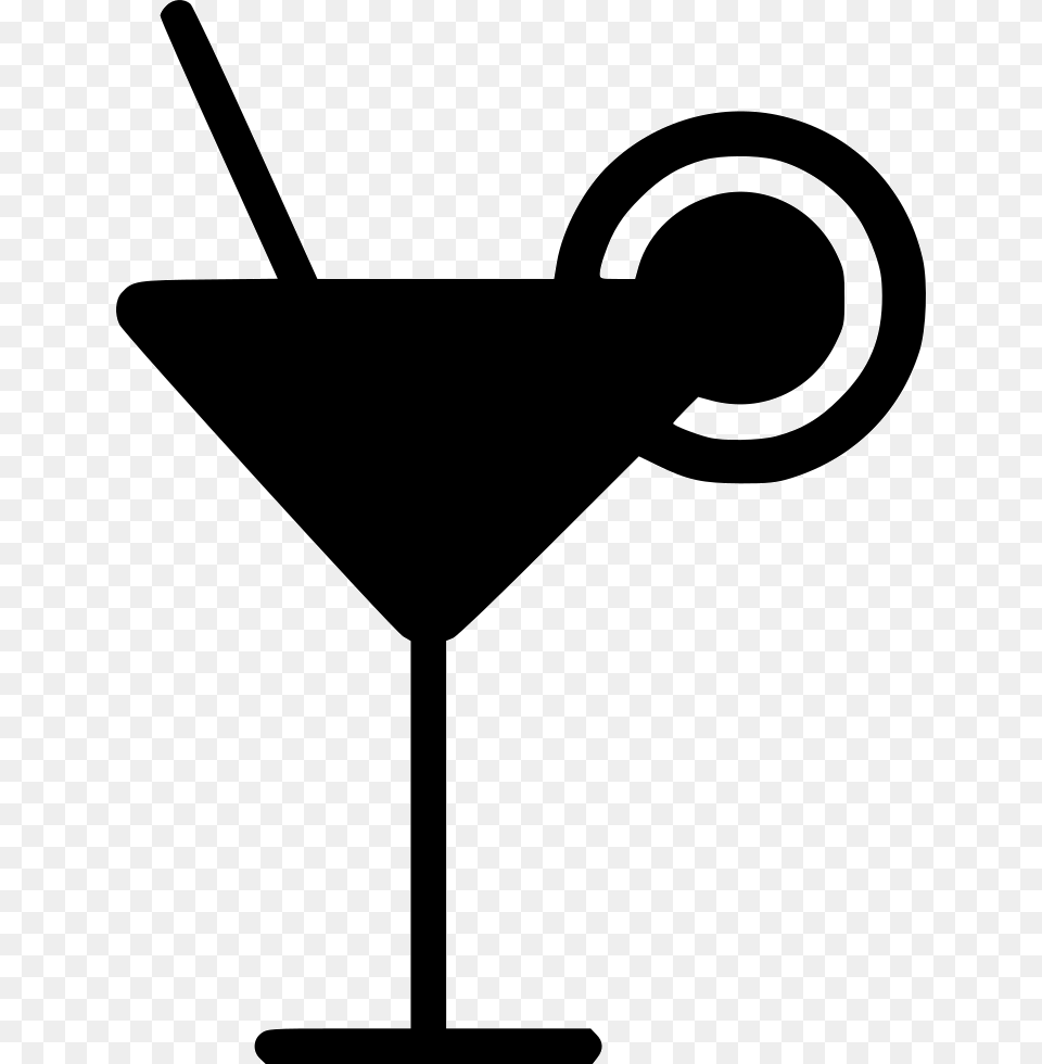 File Svg Cocktail Icon Transparent, Alcohol, Beverage, Martini, Smoke Pipe Free Png Download