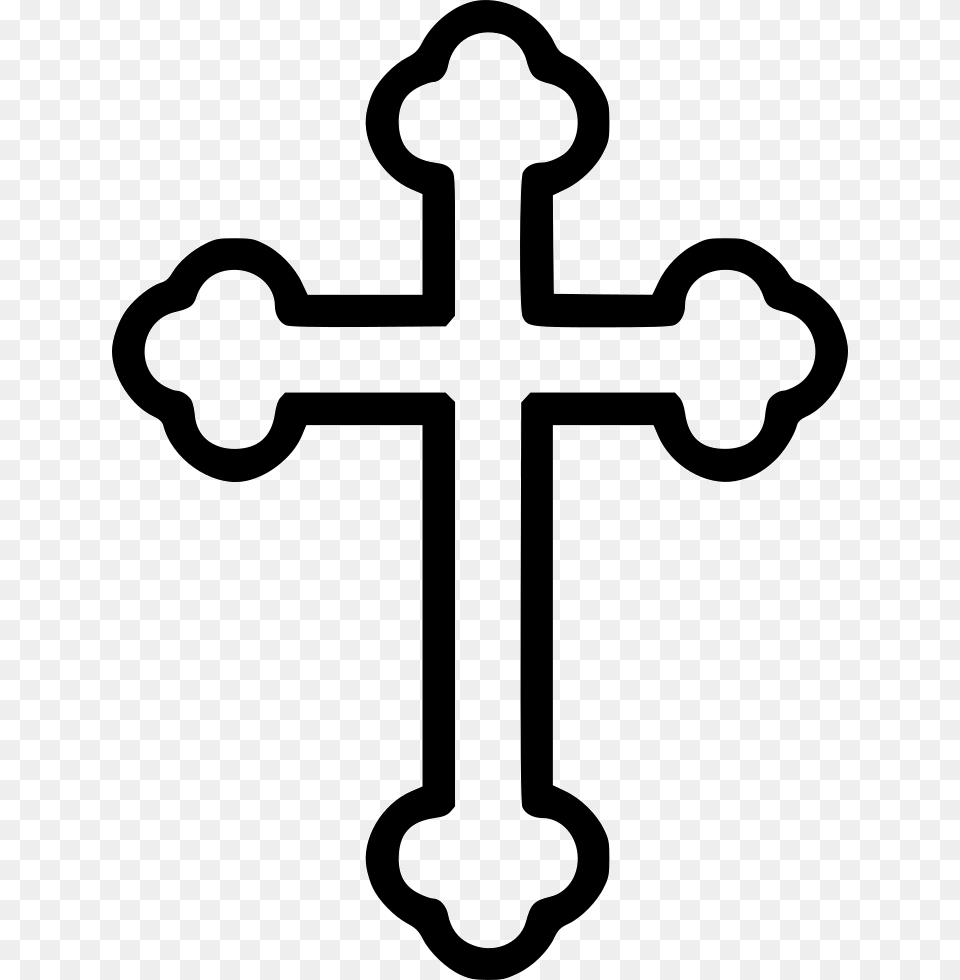 File Svg Cross Easter Coloring Pages, Symbol Free Transparent Png