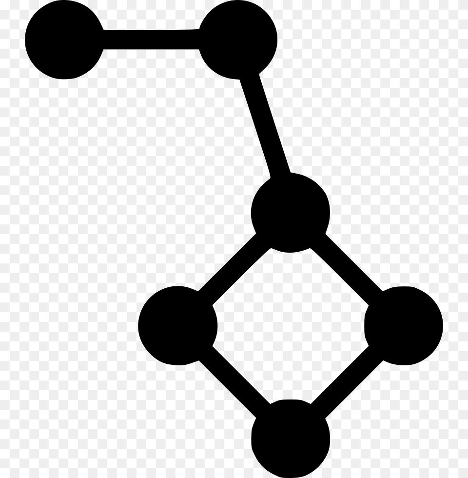 File Svg Crystal Structure Of Copper Oxide, Network, Device, Grass, Lawn Free Png Download