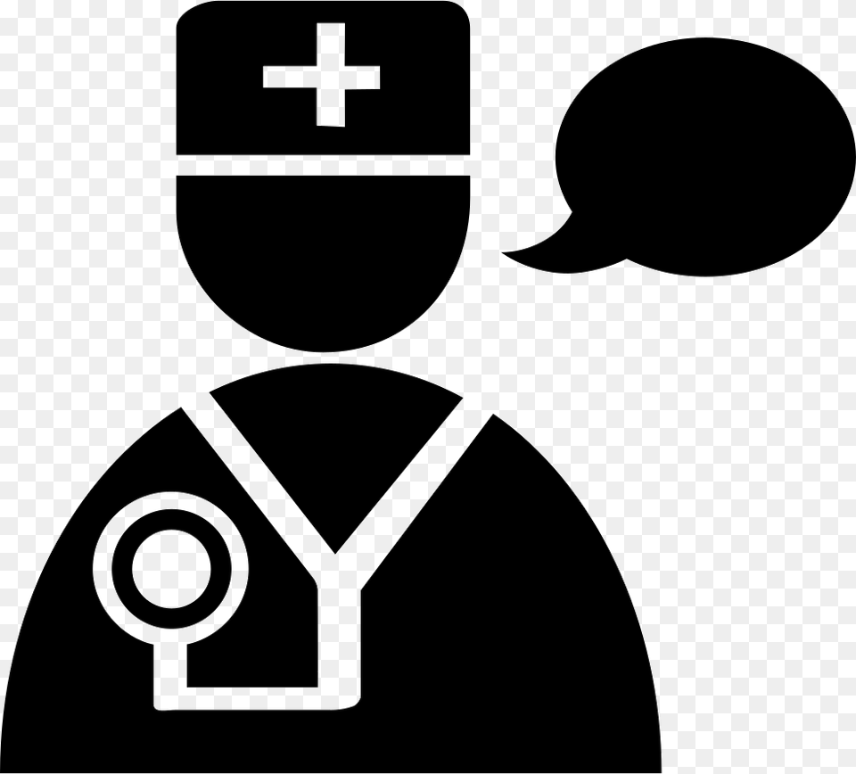 File Svg Doctor Interview Icon, Stencil, People, Person, Symbol Png Image