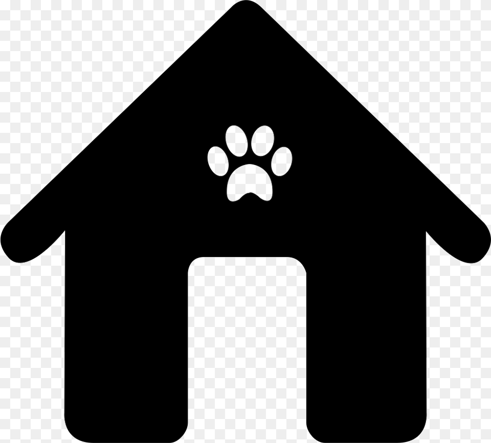 File Svg Dog House Icon, Stencil, Dog House, Clothing, T-shirt Png Image
