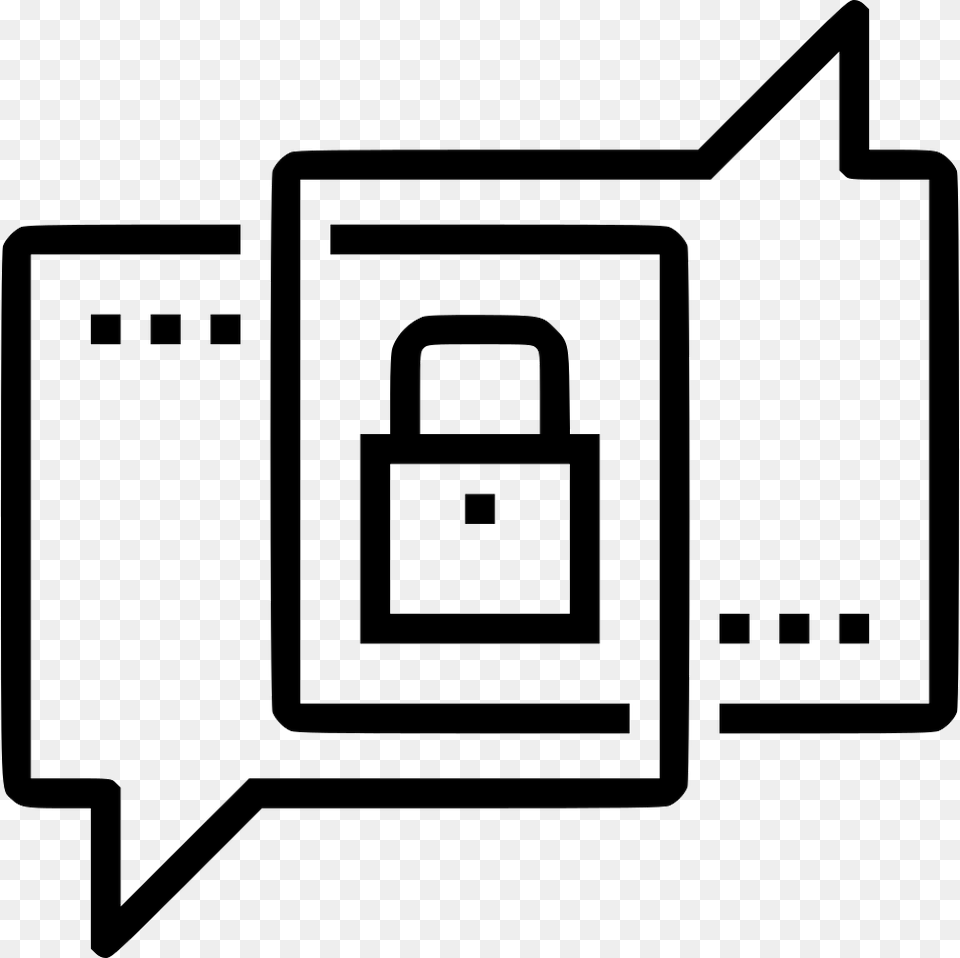 File Svg Encrypted Message Icon Free Png Download