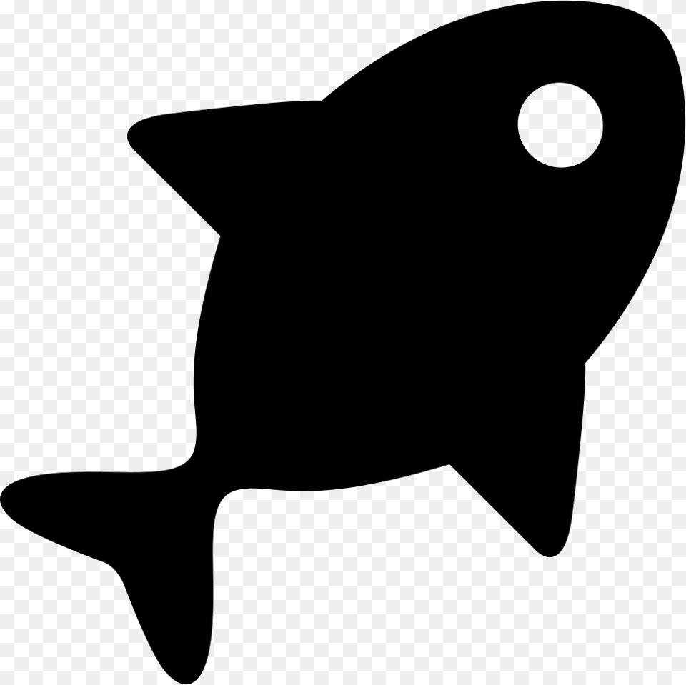 File Svg Fish Meat Icon, Silhouette, Stencil, Animal, Sea Life Free Png Download