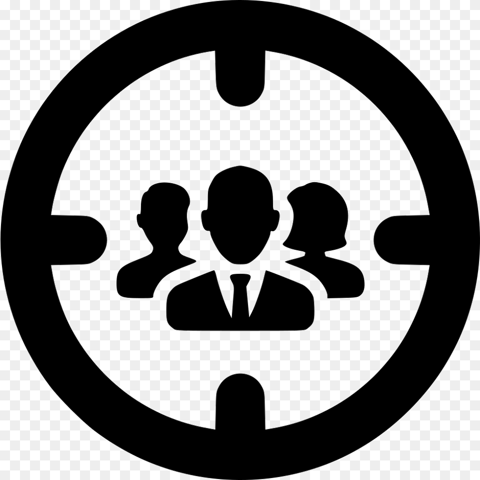 File Svg Target Group Icon, Stencil, Person, Adult, Female Free Png Download