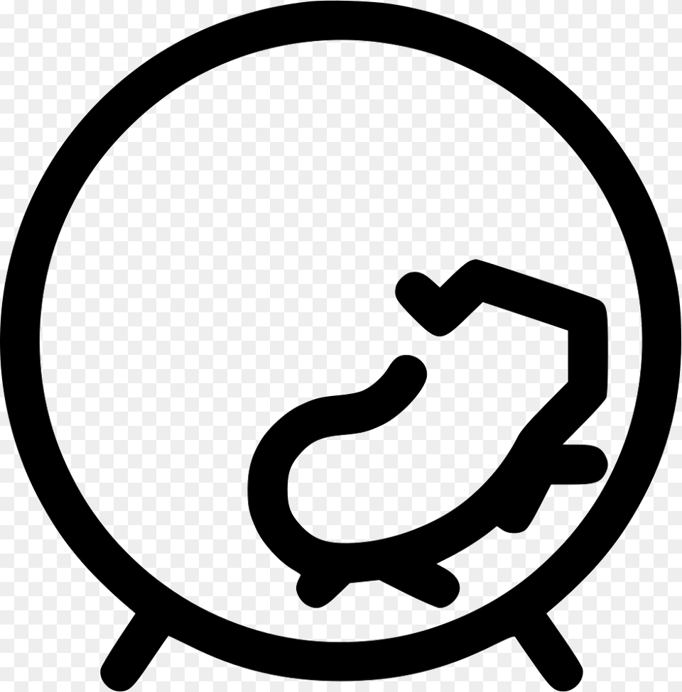 File Svg Hamster Wheel Icon, Stencil, Symbol Png