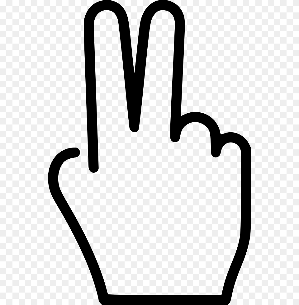 File Svg Hands Gestures, Clothing, Glove, Stencil, Body Part Png Image