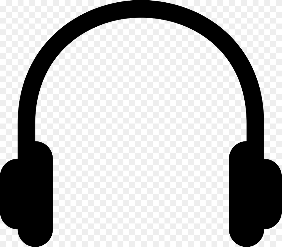 File Svg Headphones Clipart, Electronics Free Png