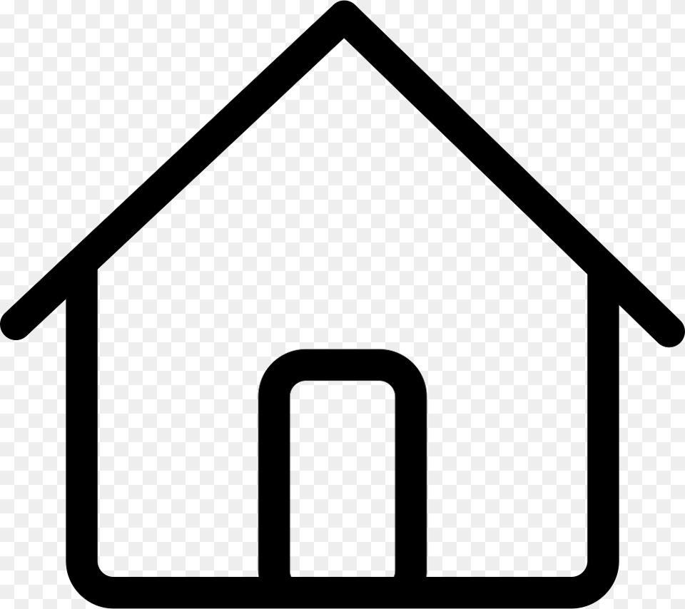 File Svg Home Icon For Navbar, Dog House, Gate Free Transparent Png