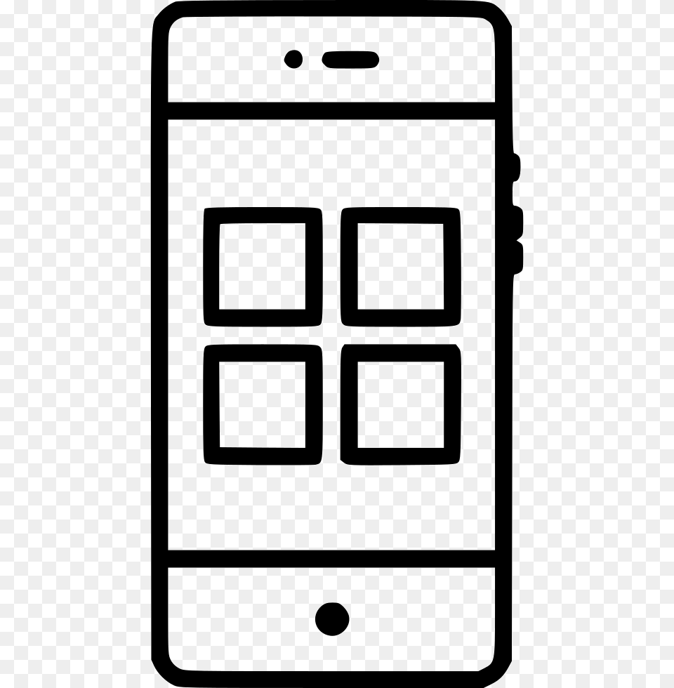 File Svg Icon, Electronics, Phone, Mobile Phone Free Png