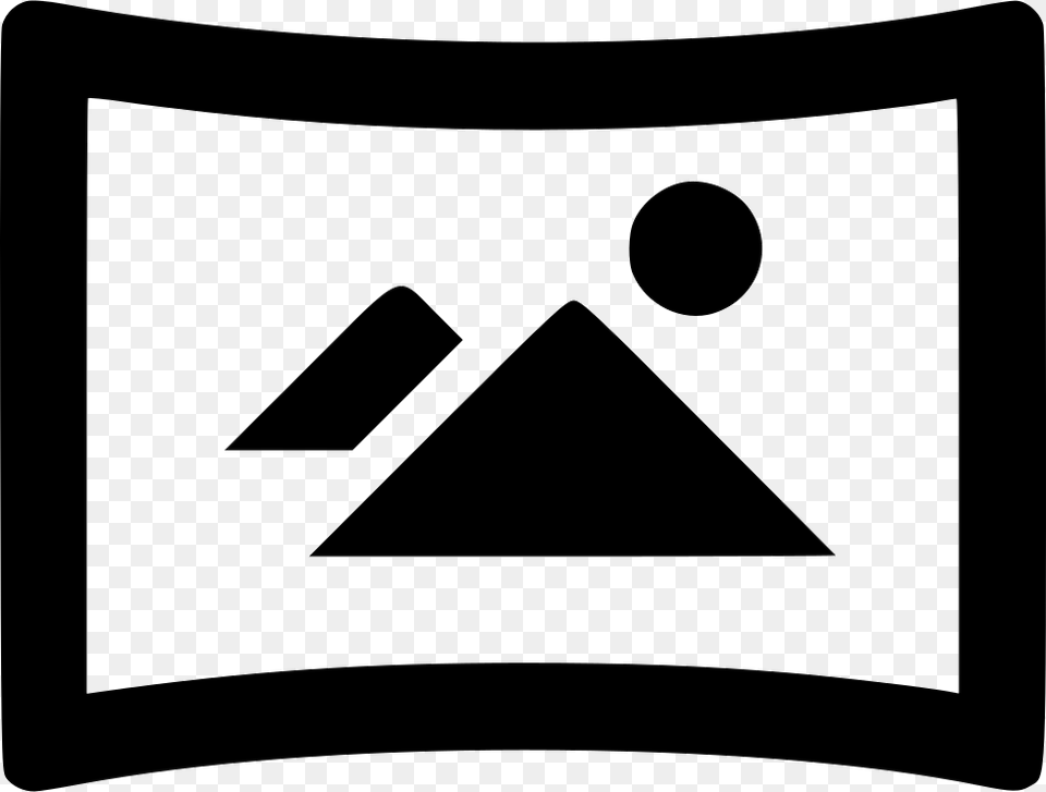 File Svg Icon Panorama, Triangle, Blackboard, Symbol Png