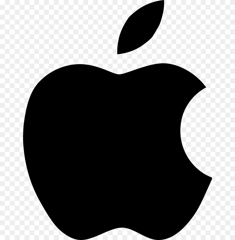 File Svg Iphone Apple Icon, Logo, Stencil, Symbol, Animal Png
