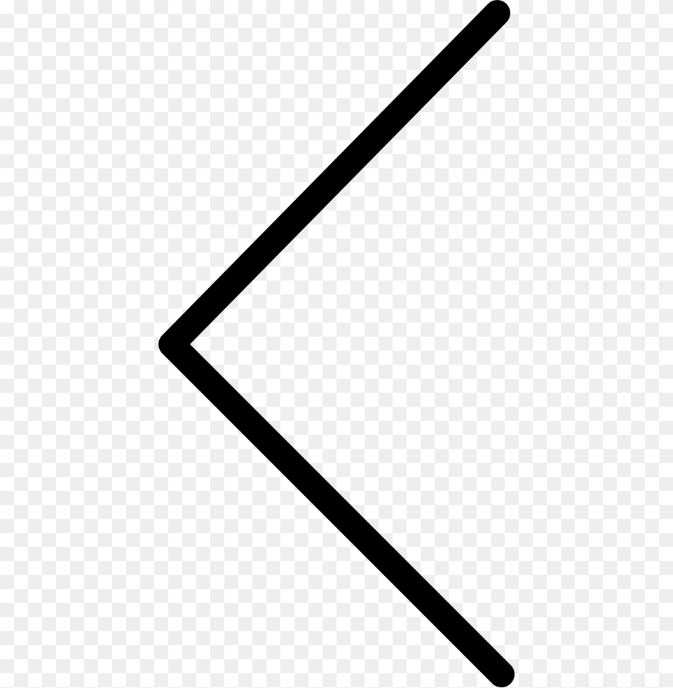 File Svg Left Thin Arrow, Triangle, Sword, Weapon Free Png