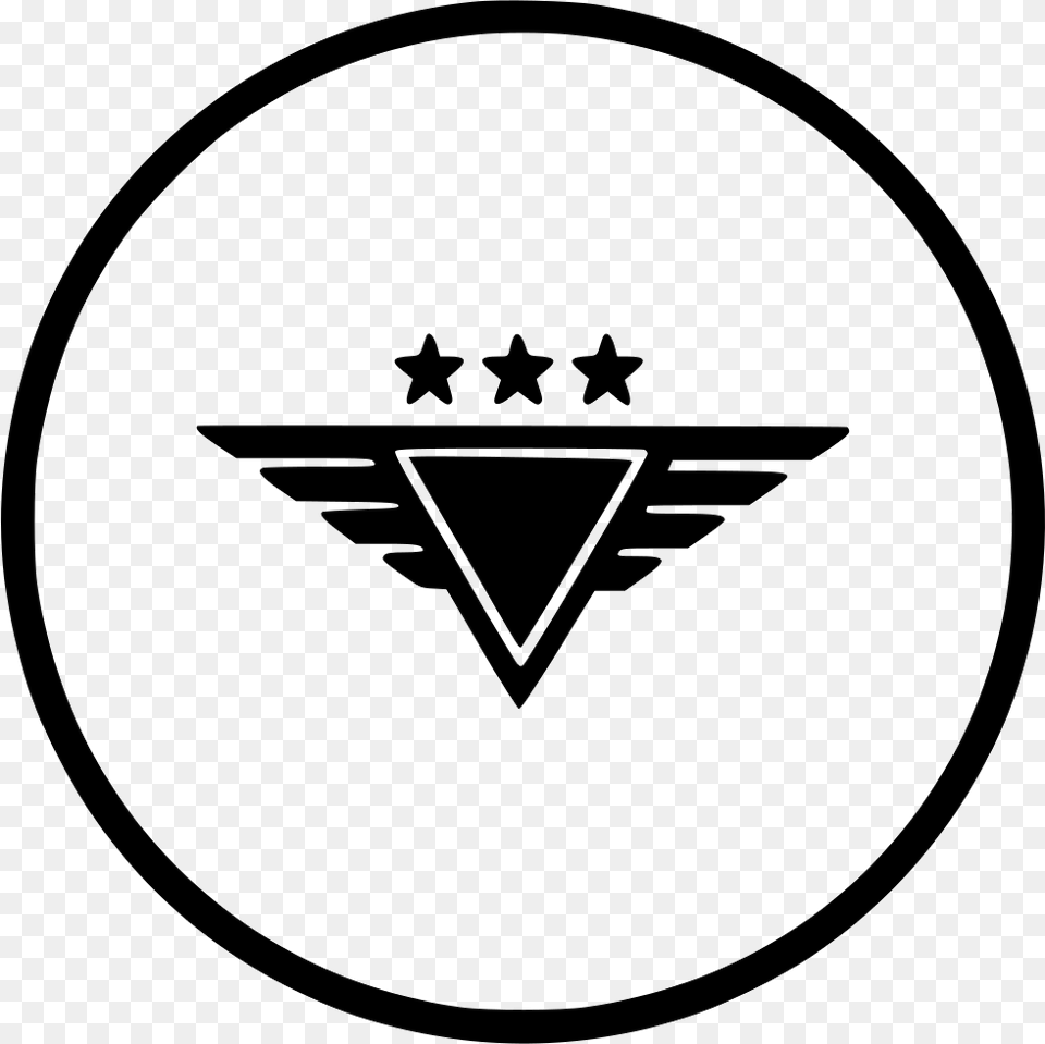 File Svg Military Badge Wing Logo Vector, Symbol, Emblem Png Image
