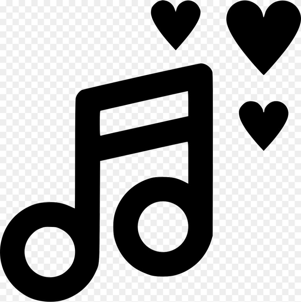 File Svg Music Icon, Stencil, Text, Symbol Free Png