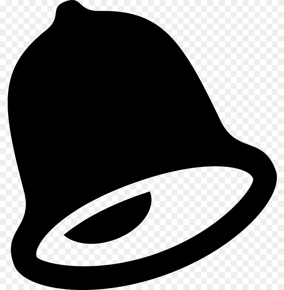 File Svg Notification Icon Black, Clothing, Hat, Lighting, Cap Free Transparent Png