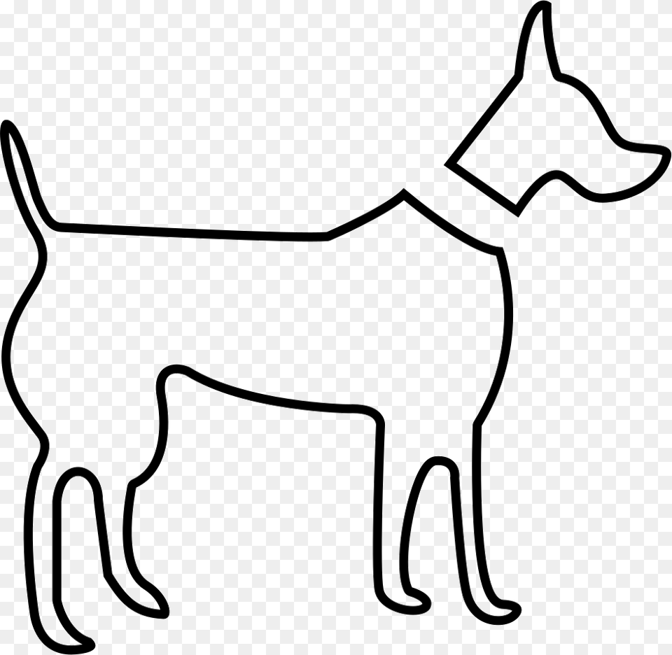 File Svg Old English Terrier, Stencil, Animal, Kangaroo, Mammal Free Png
