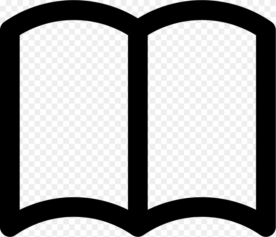 File Svg Open Book Black, Publication, Person, Reading Free Png Download