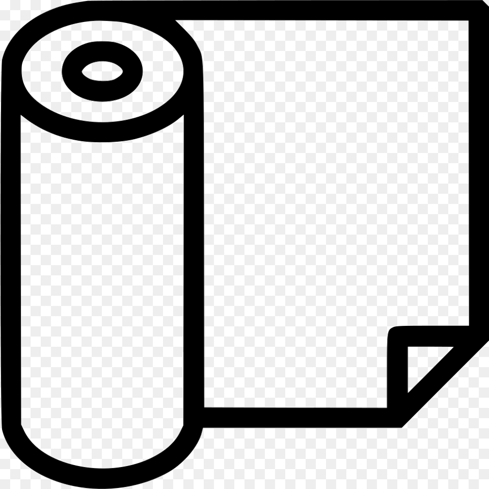 File Svg Paper Roll Icon, Text, Sticker Free Png