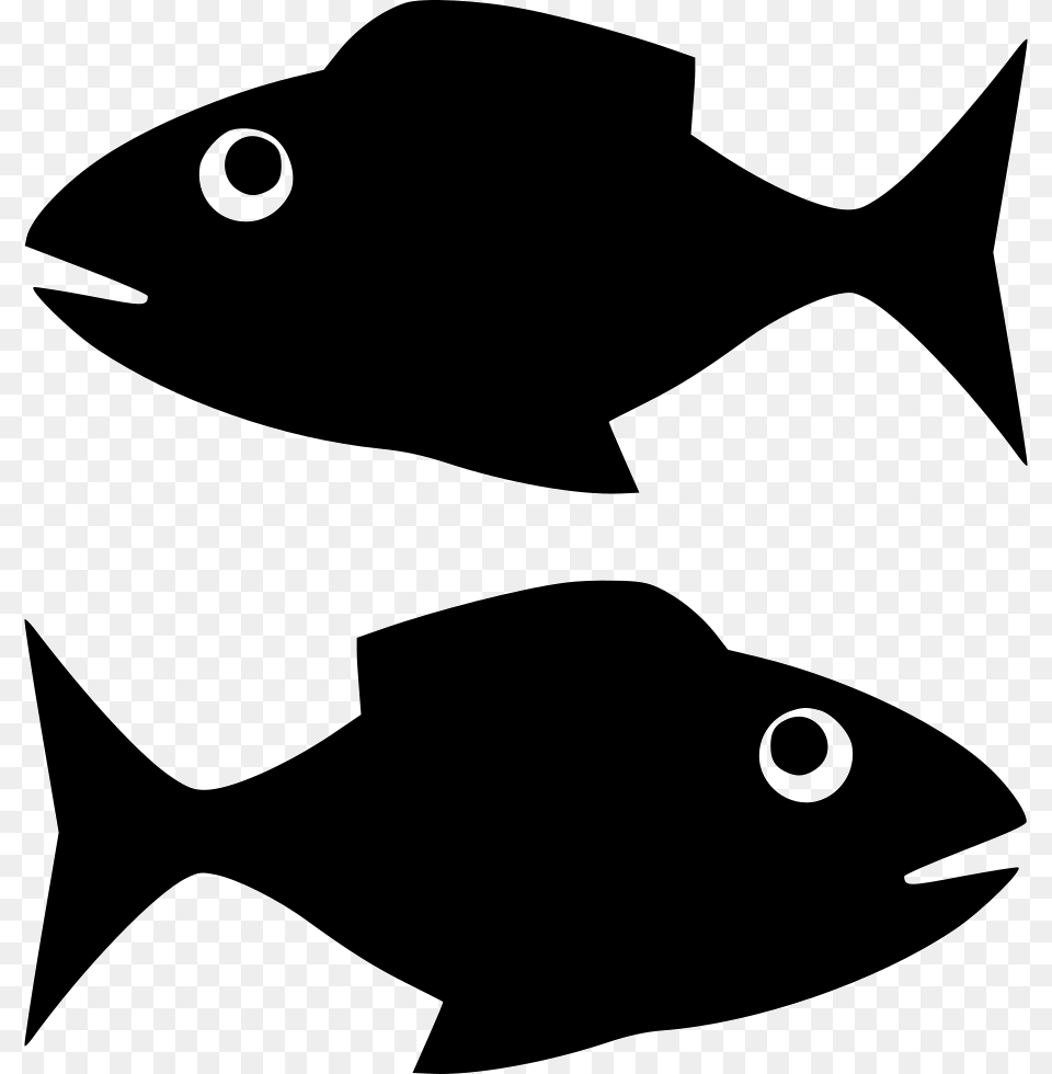 File Svg Pomacentridae, Stencil, Silhouette, Animal, Fish Free Transparent Png
