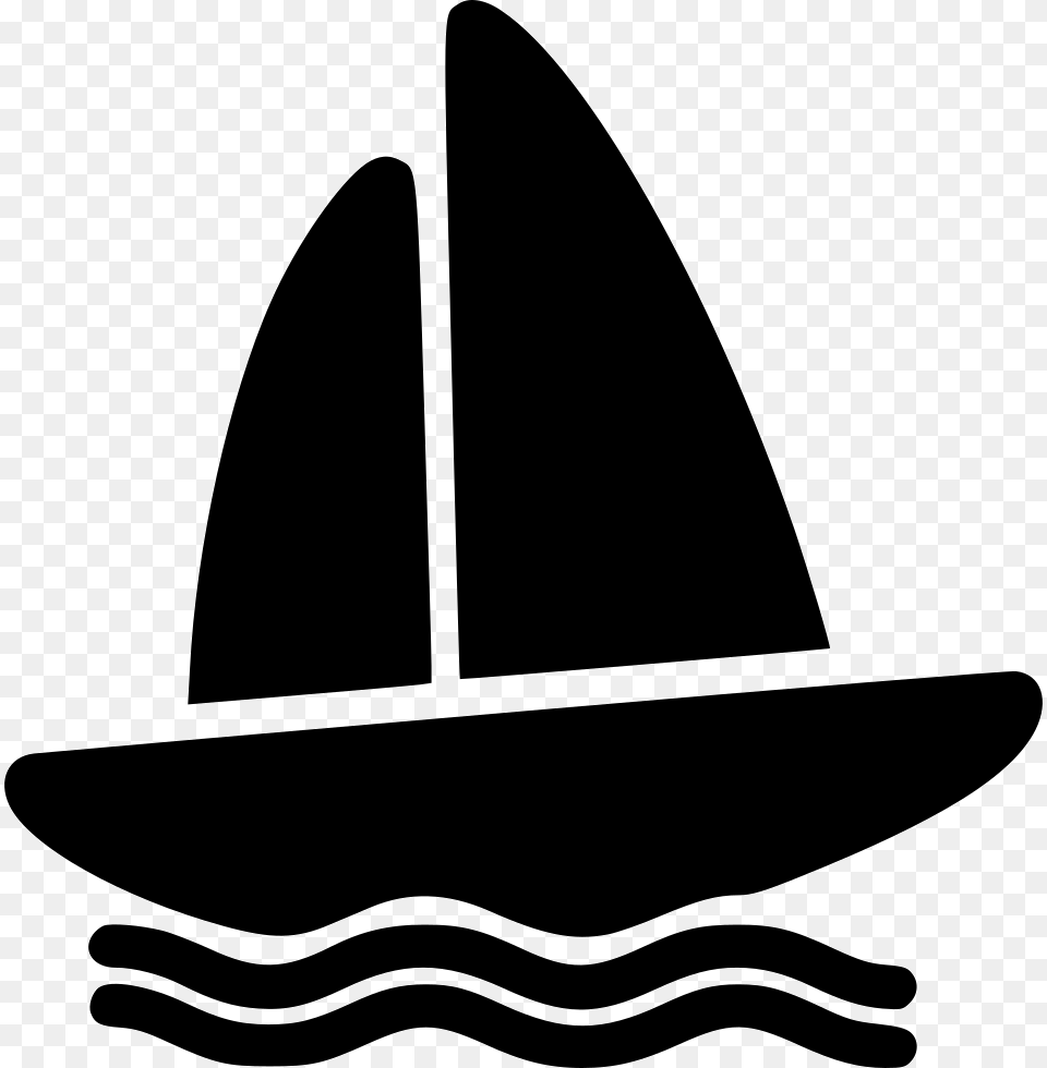 File Svg Sail, Clothing, Hat, Stencil, Water Free Transparent Png