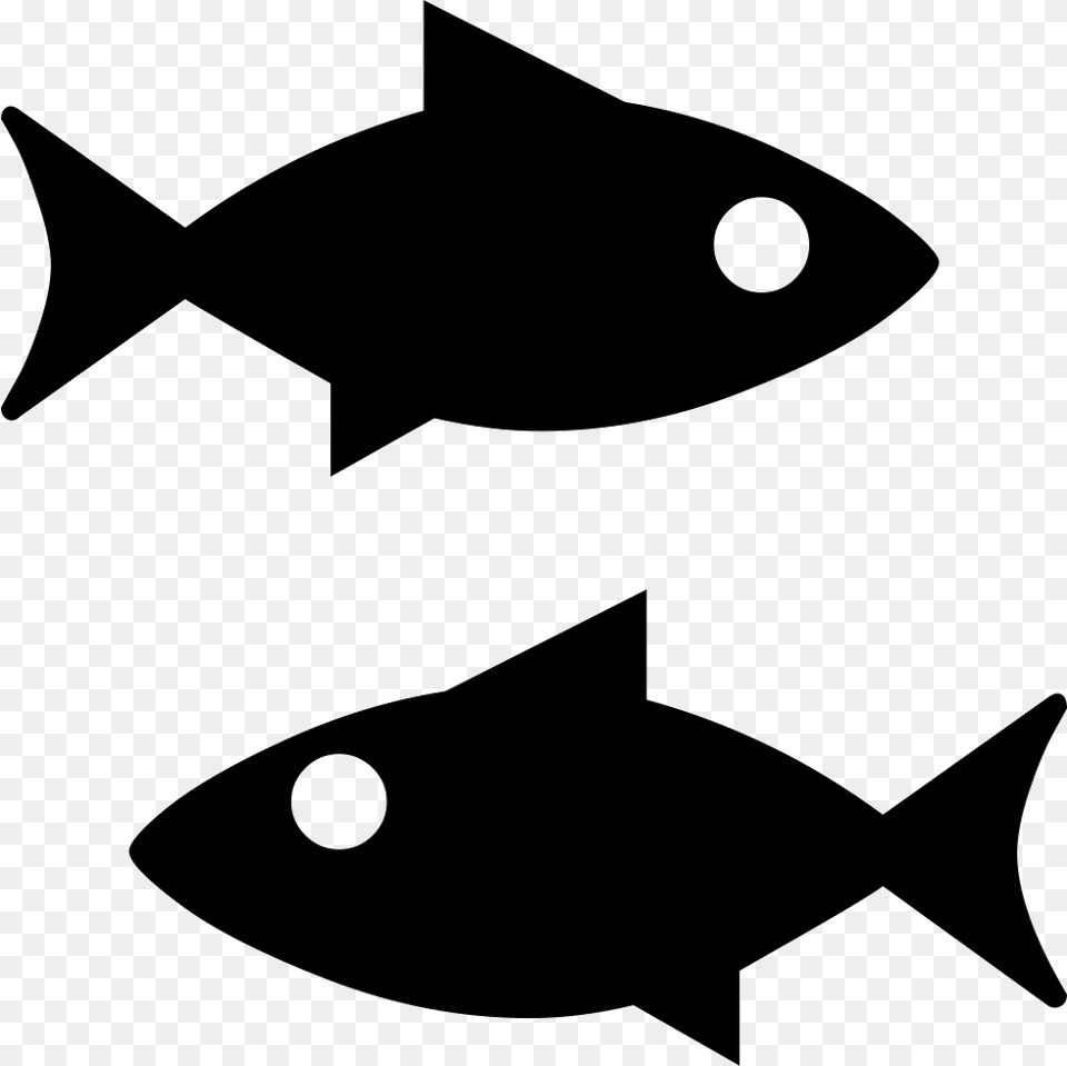 File Svg Silhouette Fishes, Stencil, Animal, Fish, Sea Life Png Image